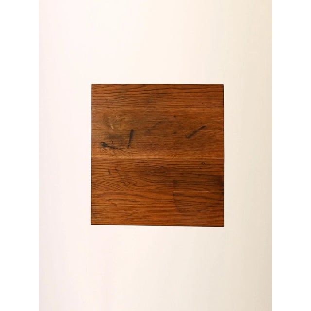 Scandinavian Jugendstil Oak Flower Stand, 1890s For Sale - Image 10 of 11