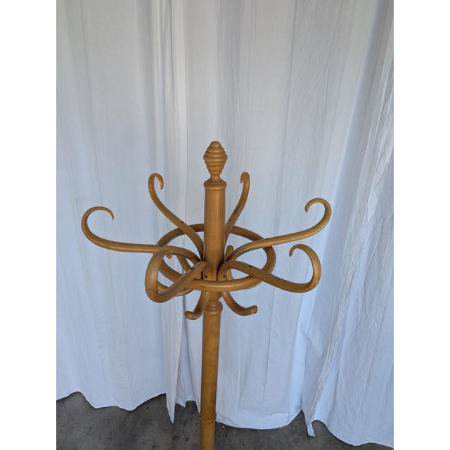 Vintage Bentwood Coat Stand with Umbrella Holder, 1970s For Sale - Image 4 of 18