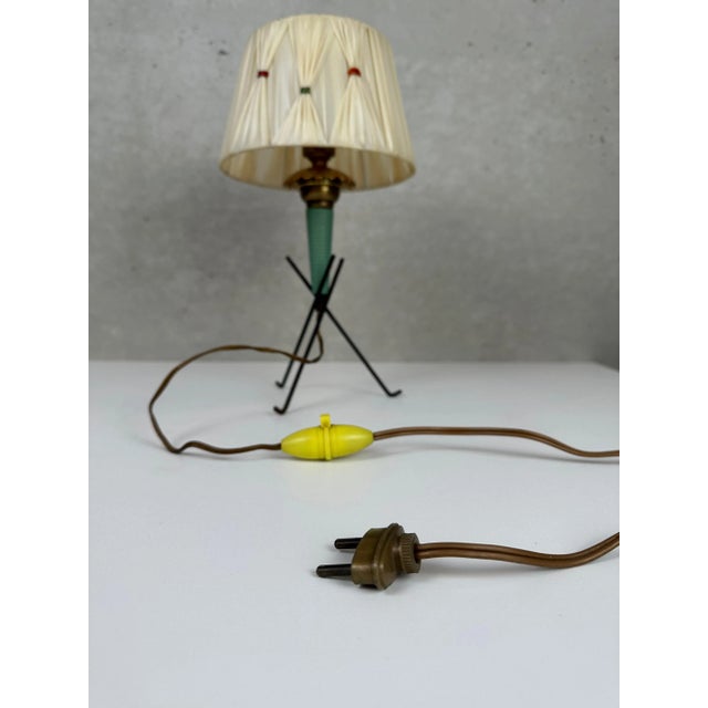 Vintage Tripod Lamp For Sale - Image 5 of 11