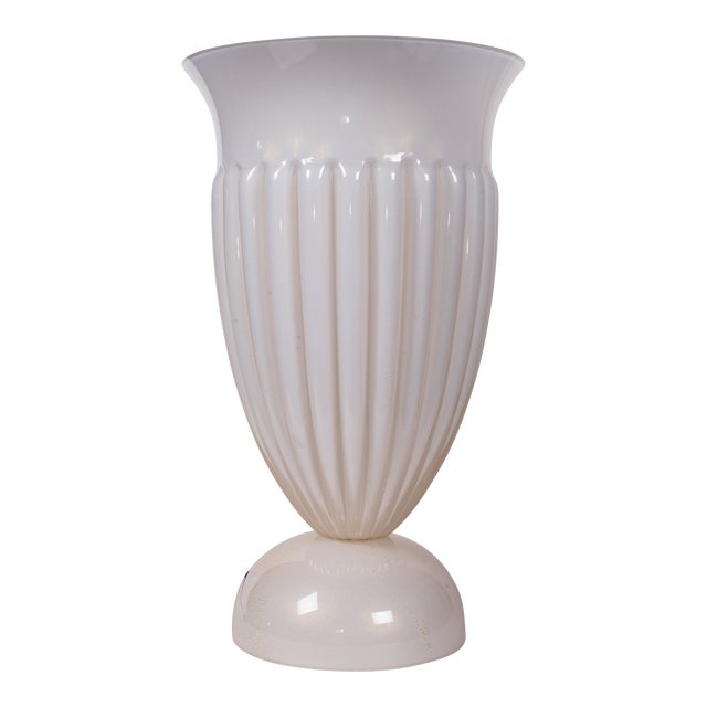 Mid 20th Century Barovier and Toso Table Top Torchiere Lamp Chairish