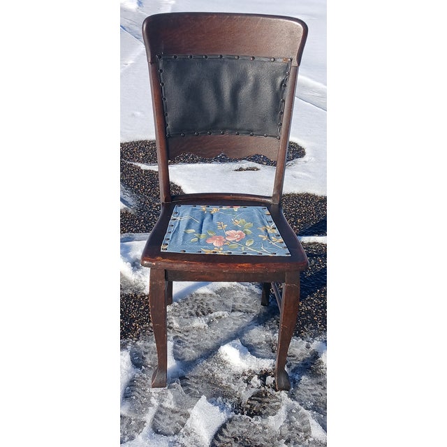 Traditional Antique 19th Century American Empire Flame Mahogany Chair For Sale - Image 3 of 11