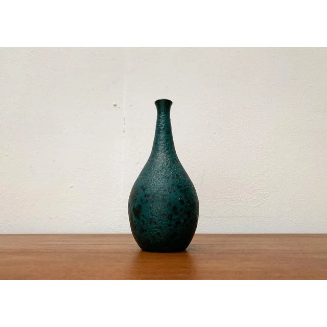 Mid-Century German Studio Pottery Vase by Töpferhof Malente, 1960s For Sale - Image 12 of 12