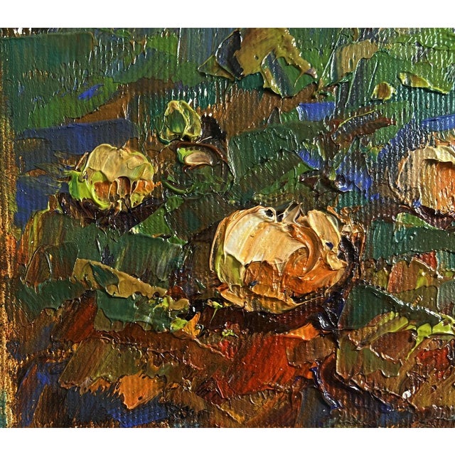 2020s Oil Painting Autumn Vegetable Gardens Oleksiy Ivanyuk For Sale - Image 5 of 8