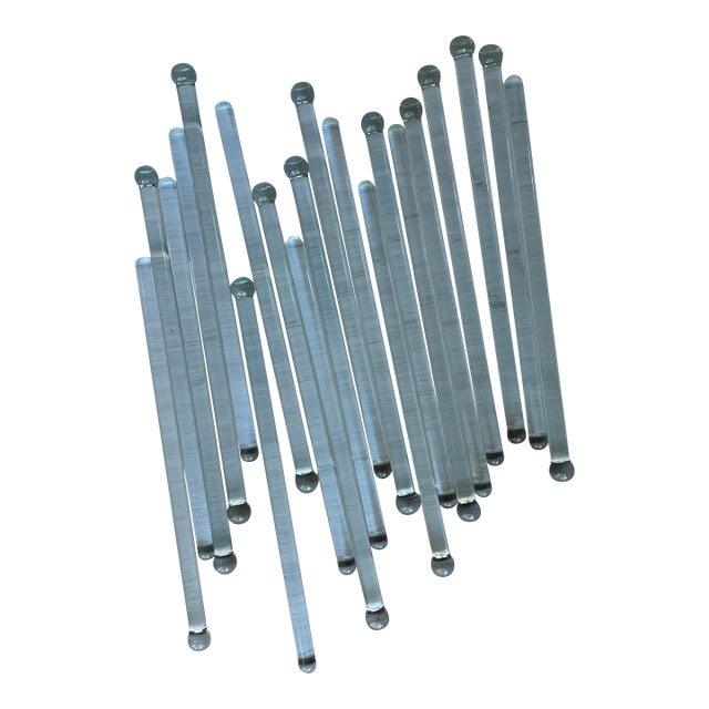 Glass Swizzle Sticks For Sale