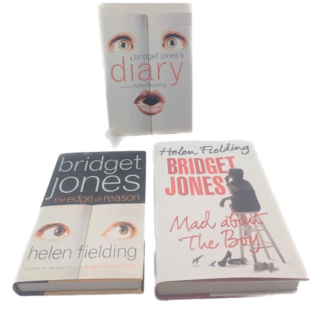 Offered are the 3 American first editions of Helen Fielding's Bridget Jones series of novels - Bridget Jones's Diary,...