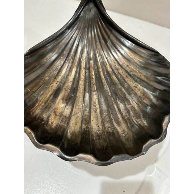 Art Nouveau Pewter Calla Lily Compote – Early 20th Century Elegance For Sale - Image 9 of 11