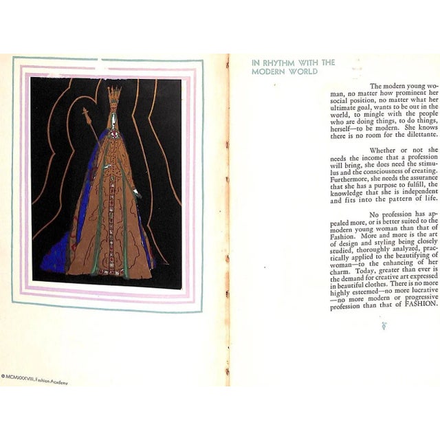 "Fashion Academy" Book 1938 Hartman, Emil For Sale - Image 4 of 12