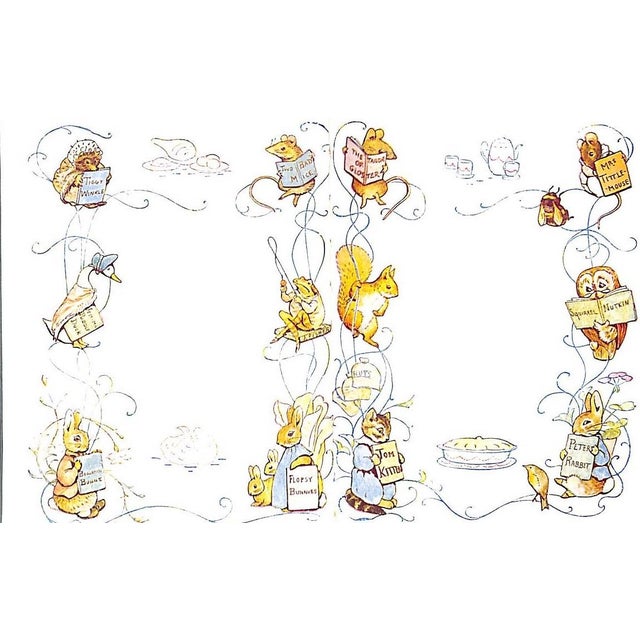 White "The Tale of Mrs. Tittlemouse" 1938 Potter, Beatrix For Sale - Image 8 of 9