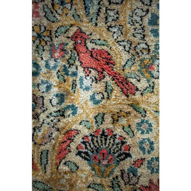 2000 - 2009 Cashmere Silk Tree of Life Rug For Sale - Image 5 of 11
