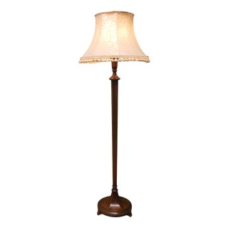 Tall Art Deco Floor Lamp, 1930 For Sale