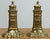 Charming vintage pair of heavy brass bookends in shape of lighthouses. Nice detail with great presence. Lovely patina.