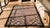 1930s Multicolor Diamond Folk Art Antique American Hooked Rug 6'4" X 10'0" Wool Carpet For Sale - Image 9 of 9