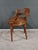 Small Late 19th Century Louis XVI Style Walnut Office Chair For Sale - Image 9 of 18