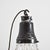 Vintage Reclaimed Glass Pendant Lamp from Holophane, 1950s For Sale - Image 3 of 7