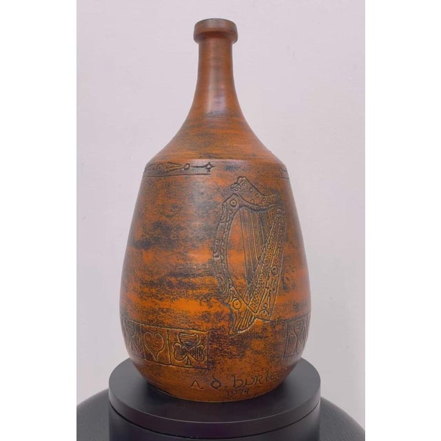 Vintage Ceramic Table Lamp by Jacques Blin, 1970s For Sale - Image 4 of 18