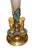 Late 19th Century French Champlevé Enamel and Gilt Bronze Mounted Glass Vase For Sale - Image 4 of 9