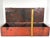 Early 20th Century Farmhouse Red Dovetail Trunk Box For Sale - Image 15 of 17