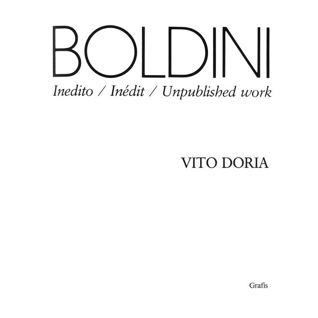 DORIA, Vito [154] pp. Grafis 1982 11 3/8" x 9" Giovanni Boldini (31 December 1842 – 11 January 1931) was an Italian genre...