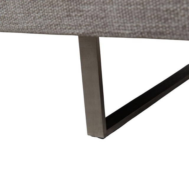 Textile Montis Axel Fabric Four-Seater Sofa and Ottoman, Set of 2 For Sale - Image 7 of 18