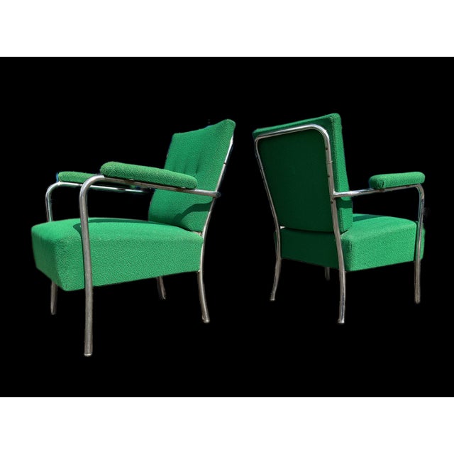 Set of Vintage Armchairs in Bauhaus Style by Joseph Perestegi, 1960s For Sale - Image 14 of 18