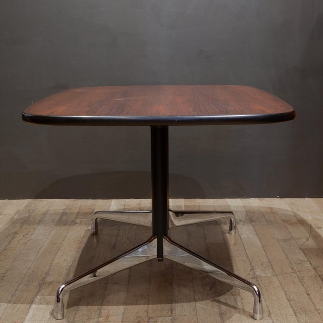 Mid 20th Century Mid-Century Herman Miller Rosewood Segmented Conference/Dining Table c.1960-1970 For Sale - Image 5 of 15