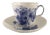 Vintage Royal Copenhagen Demitasse Cup & Saucer - A Pair For Sale