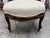 Victorian Rococo Revival Carved Wood Balloon Back Armchair For Sale - Image 9 of 12
