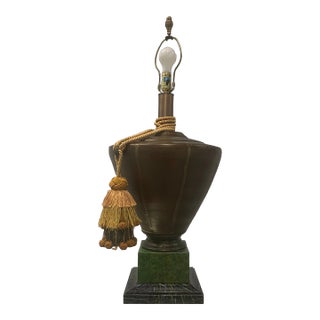 Vintage 1980’s Faux Finished Lamp Base For Sale
