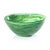 Contemporary Delphine Glass Serving Bowl- Multi Green, 12" x 5" For Sale - Image 3 of 3