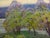 1960s 1960s Oil Painting Spring in the Kherson Region Grigory Savelievich Ruban For Sale - Image 5 of 11