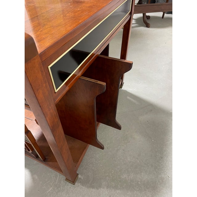 Art Deco Late 20th Century Table for Vinyl Lp Album Storage For Sale - Image 3 of 13