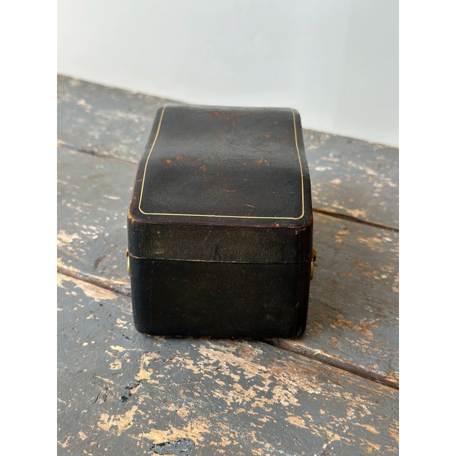 Vintage Sculpted Leather Box Made in Italy, Circa Mid-20th Century For Sale In New York - Image 6 of 11