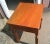 Antique 1860s American Cherry Wood One Drawer Stand Nightstand Side Table For Sale - Image 4 of 12