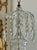 Glass Pair of 19th Century Irish Georgian Crystal Chandeliers For Sale - Image 7 of 8