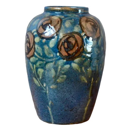 Vase in Glazed Earthenware For Sale