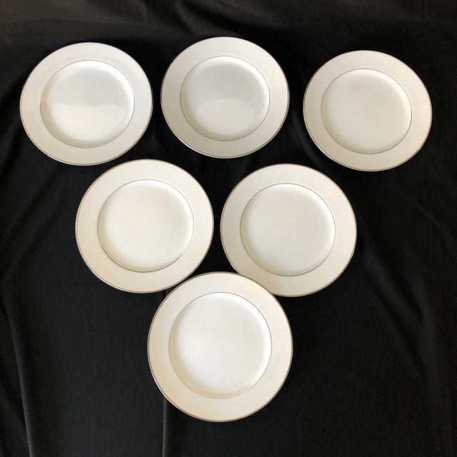 Midcentury Style Mikasa Narumi Celebrity Fina China Set of 6 Salad Plates For Sale In New York - Image 6 of 7