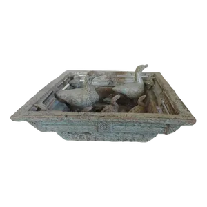 Antique Chinese Han Dynasty Model of a Duck Pond