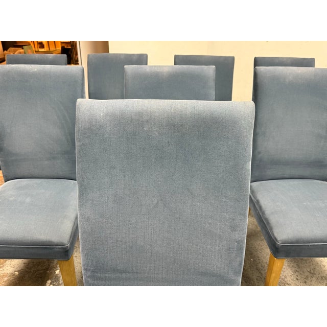 Restoration Hardware Hudson Dining Chairs, Set of Eight For Sale In San Francisco - Image 6 of 12