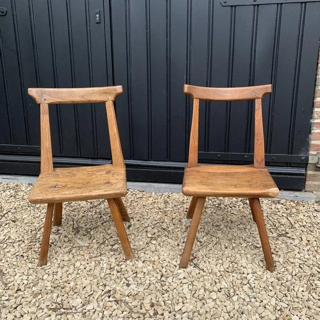 Milking Stool with Backrest For Sale - Image 11 of 12