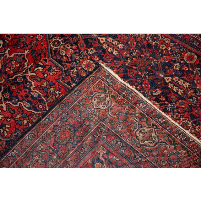 Antique Sarouk Rug - 4'5' X 6'11" For Sale In New York - Image 6 of 9