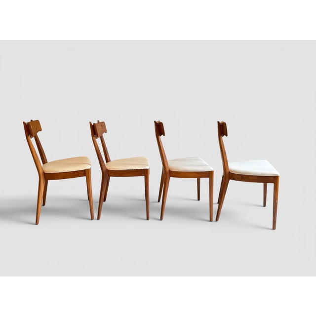Wood Mid-Century Kipp Stewart for Drexel Declaration Dining Chairs, Circa 1965 - Set of 6 For Sale - Image 7 of 14