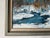 Wood 1980's Vintage v. Janousek Impressionist Winter Landscape Oil Painting, Framed For Sale - Image 7 of 10