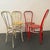 1940s Industrial Painted Steel Café Dining Chairs- Set of 4 For Sale - Image 9 of 9