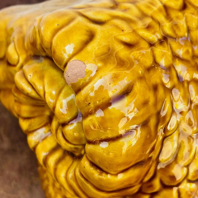 Mid Century French Ceramic Ram's Head Bust by Terres De Provence For Sale - Image 11 of 12