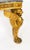French Neo-Classical Gilded Console Table with Marble Top, 1820s For Sale - Image 10 of 18