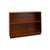 Vintage Mid-Century Streamline Moderne Low 2-Tier Wood Bookshelf. For Sale In Seattle - Image 6 of 8