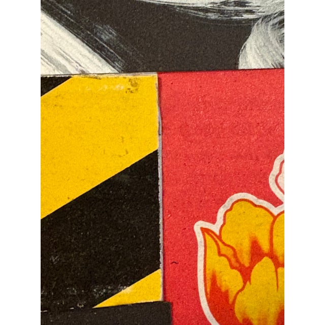 Wood Painting - Between the Nights by Dita Carly For Sale - Image 7 of 11