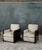 Art Deco Early 20th Century Pair French Art Deco Club Chairs For Sale - Image 3 of 10