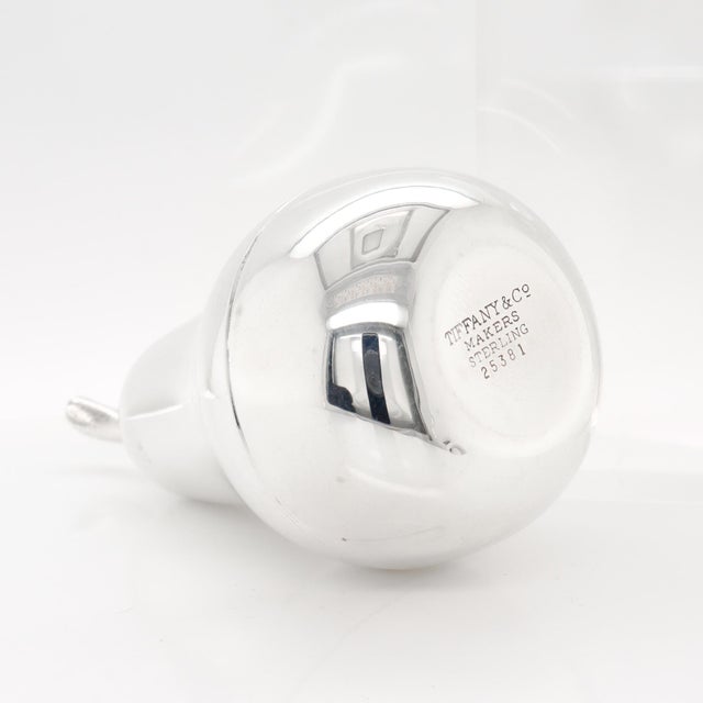 Metal Vintage Tiffany & Co. Sterling Silver Figural Pear Box With a Gilt Interior For Sale - Image 7 of 10