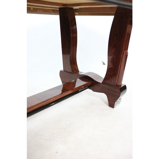 Vintage French Art Deco Dining Table by Jules Leleu, 1930s For Sale - Image 11 of 17